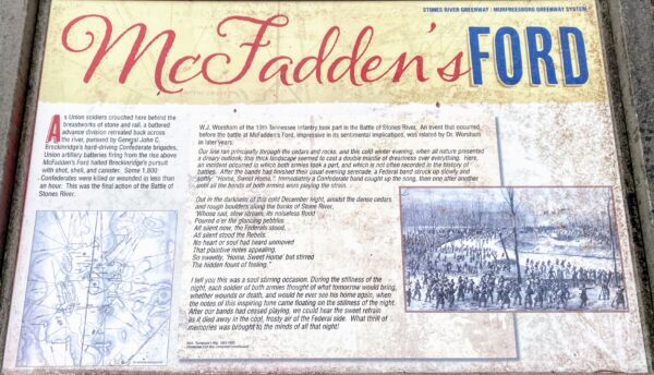 MCFADDEN’S FORD WAR MEMORIAL PANEL II