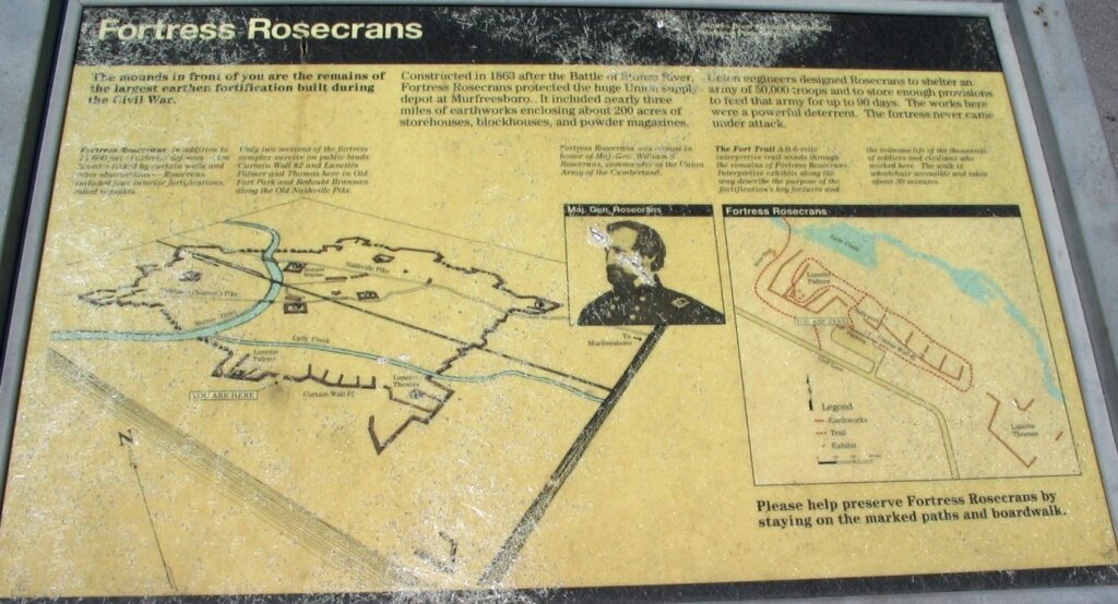 FORTRESS ROSECRANS WAR MEMORIA PANEL III