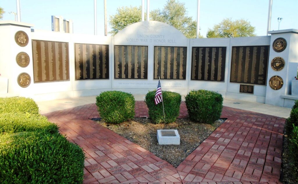 UNION COUNTY WORLD WAR II HONOR ROLL MEMORIAL