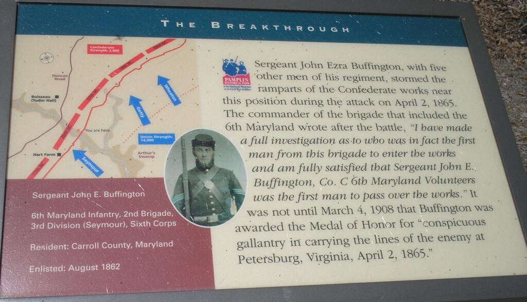 THE BREAKTHROUGH WAR MEMORIAL PLAQUE