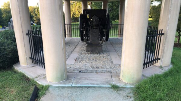AMERICAN LEGION POST 140 WORLD WAR I FIELD GUN MEMORIAL