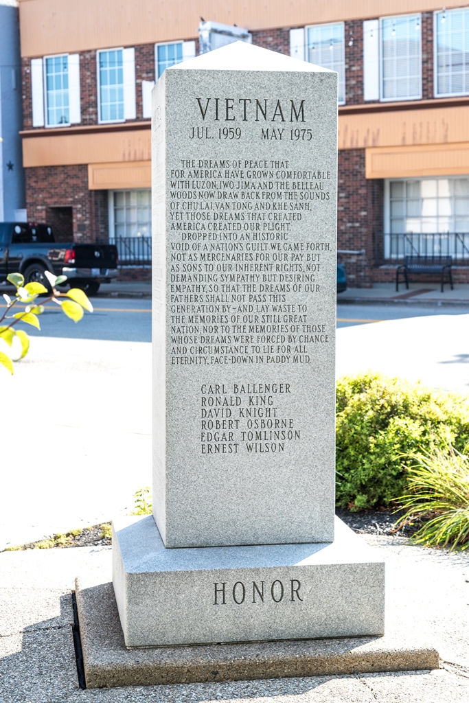 GRANT COUNTY VETERANS MEMORIAL SIDE D