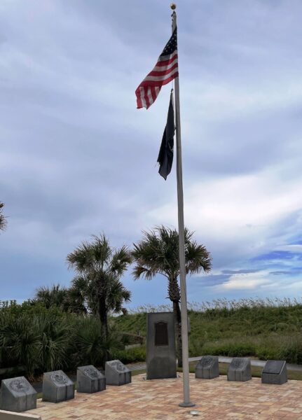 JACKSONVILLE BEACH HEROES OF WORLD WAR II MEMORIAL