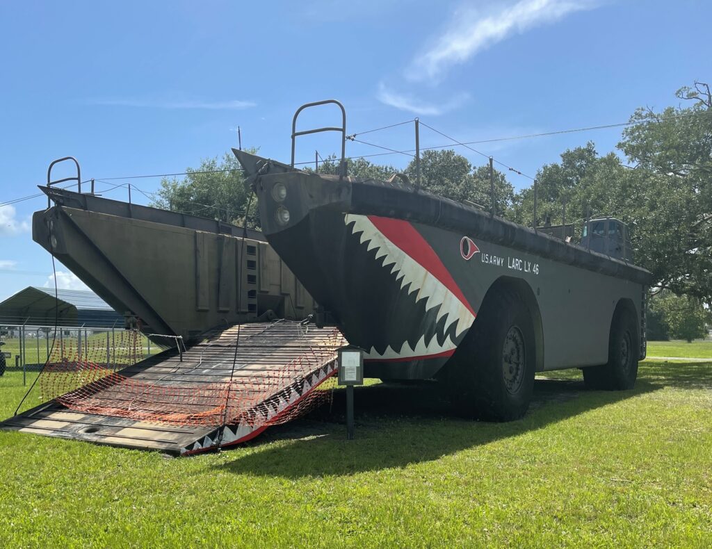 LARC-LX AMPHIBIOUS VEHICLE MILITARY MEMORIAL