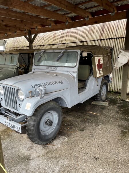 THE M-170 TRUCK, AMBULANCE MILIATARY VEHICLE MEMORIAL