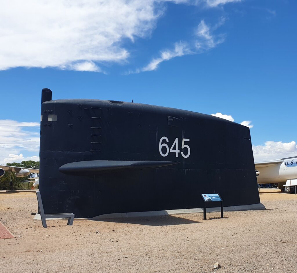 USS JAMES K. POLK MEMORIAL CONNING TOWER