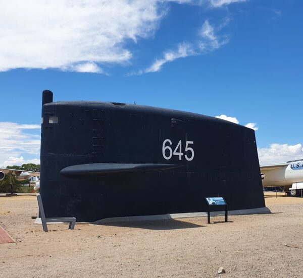 USS JAMES K. POLK MEMORIAL CONNING TOWER