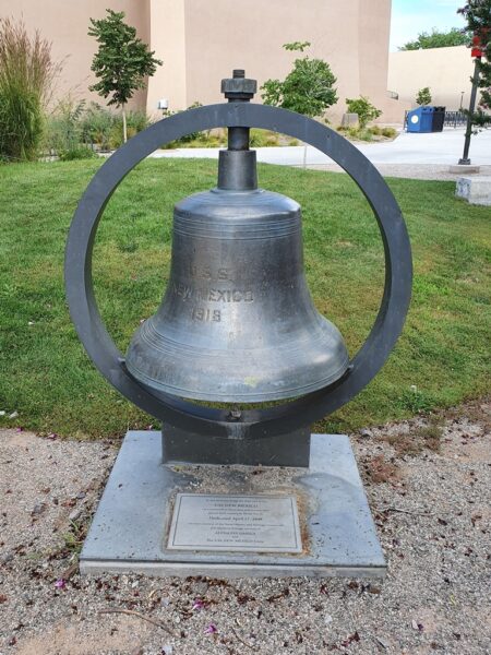 USS NEW MEXICO WORLD WAR II MEMORIAL BELL
