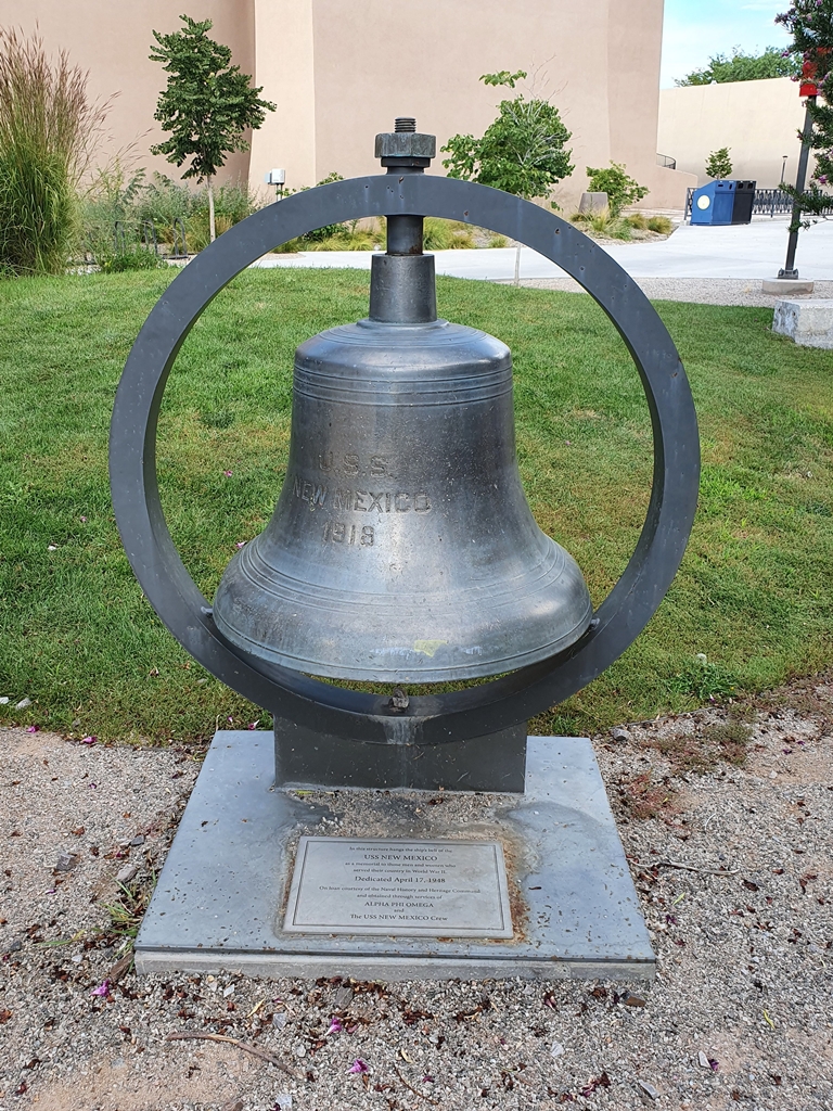 USS NEW MEXICO WORLD WAR II MEMORIAL BELL