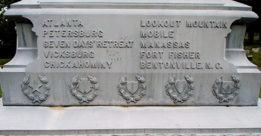 LILLY POST NO. 66 G.A.R. CIVIL WAR MEMORIAL STONE D