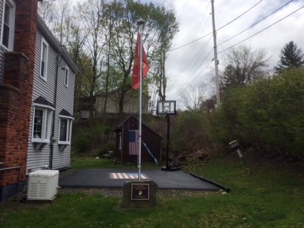 UNITED STATES MARINE CORPS WAR MEMORIAL FLAGPOLE