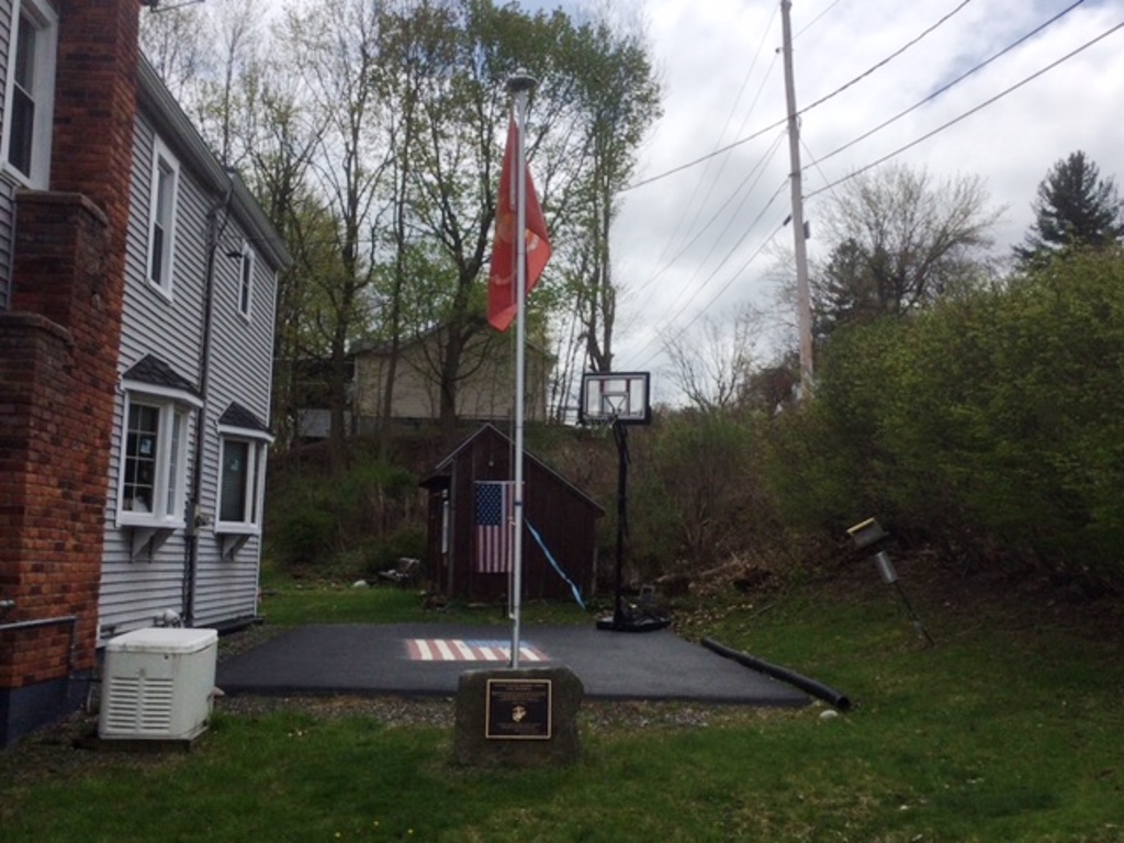 UNITED STATES MARINE CORPS WAR MEMORIAL FLAGPOLE