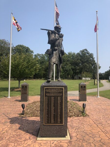 UNITED STATES COLORED TROOPS CIVIL WAR MEMORIAL OVERVIEW