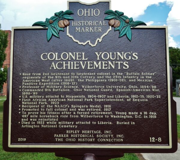 CHARLES YOUNG IN RIPLEY WAR MEMORIAL MARKER BACK