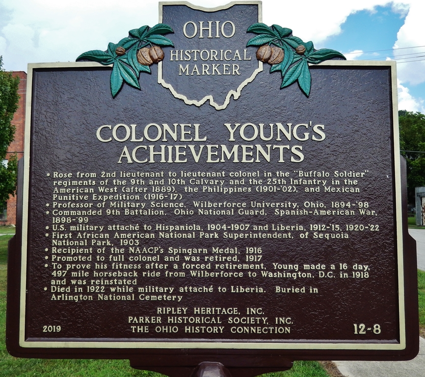 CHARLES YOUNG IN RIPLEY WAR MEMORIAL MARKER BACK