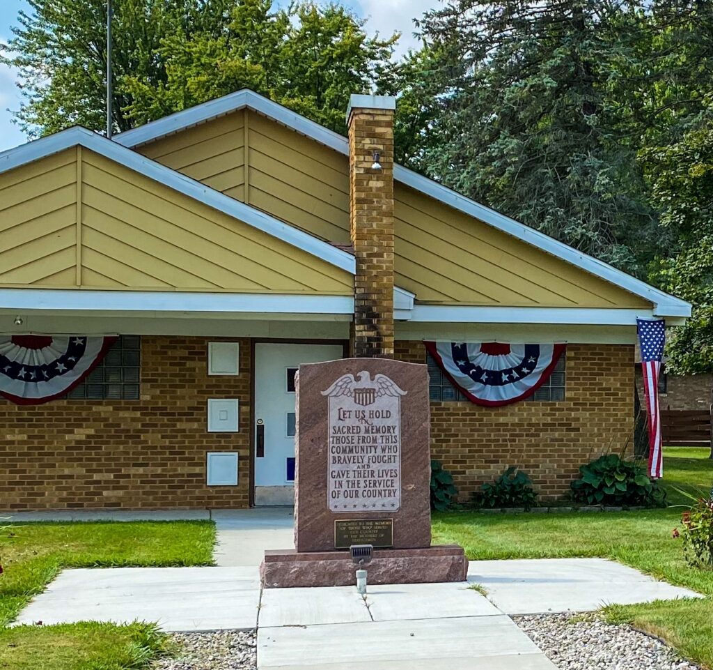 AMERICAN LEGION POST 468 SUPREME SACRIFICE WAR MEMORIAL