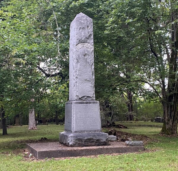 COL. ANTHONY BLEDSOE REVOLUTIONARY WAR MEMORIAL