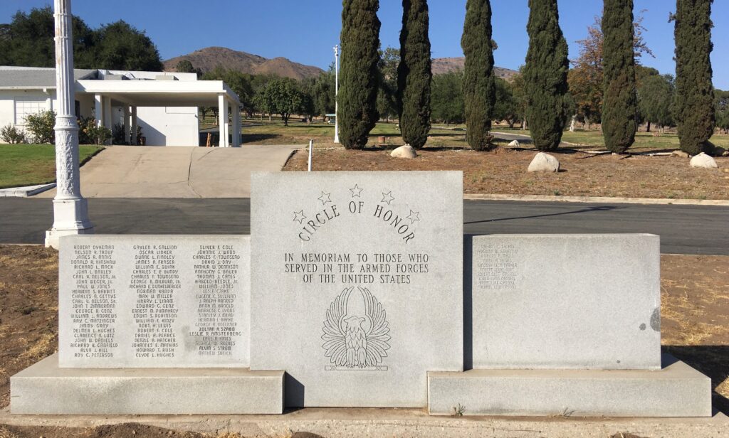 GLEN HAVEN CIRCLE OF HONOR MEMORIAL