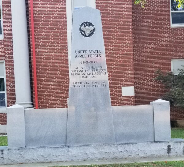 SEMINOLE COUNTY UNITED STATES ARMED FORCES MEMORIAL