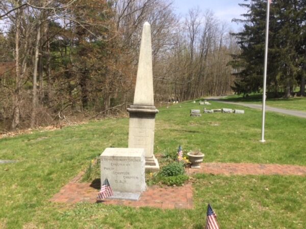 COL. ALBERT PAWLING REVOLUTIONARY SOLDIER MEMORIAL CEMETERY STONES