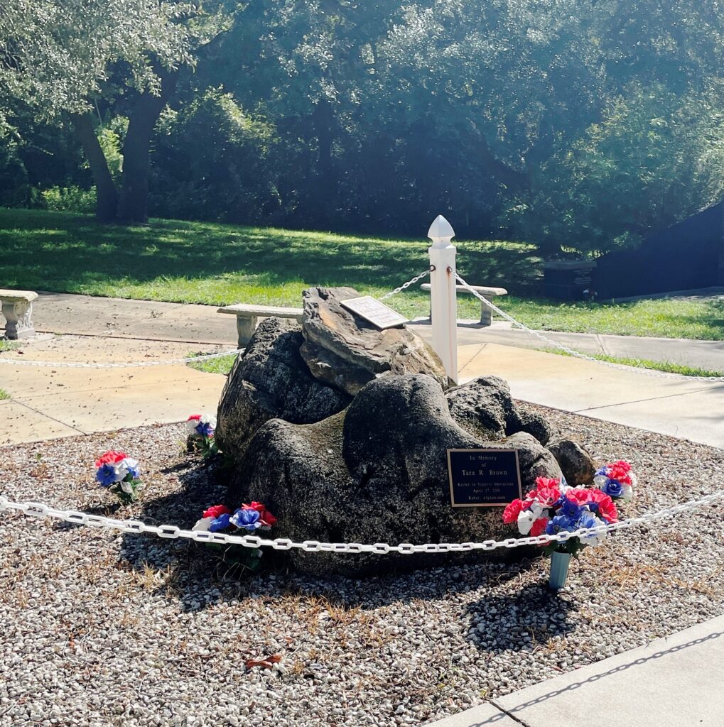 TARA R. BROWN WAR MEMORIAL