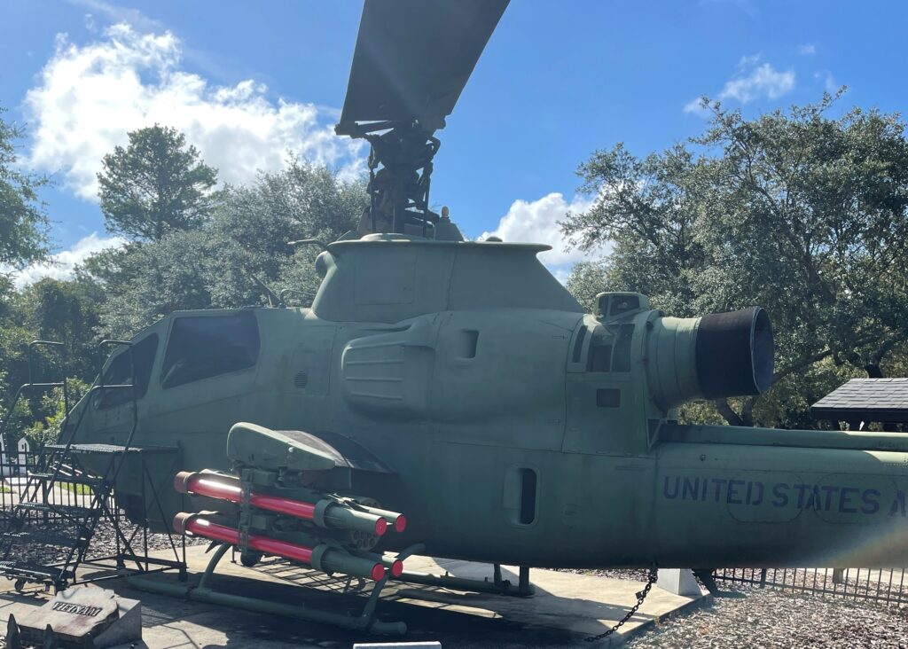 DELTONA VIETNAM WAR MEMORIAL HELICOPTER