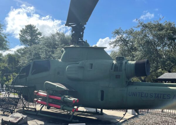 DELTONA VIETNAM WAR MEMORIAL HELICOPTER