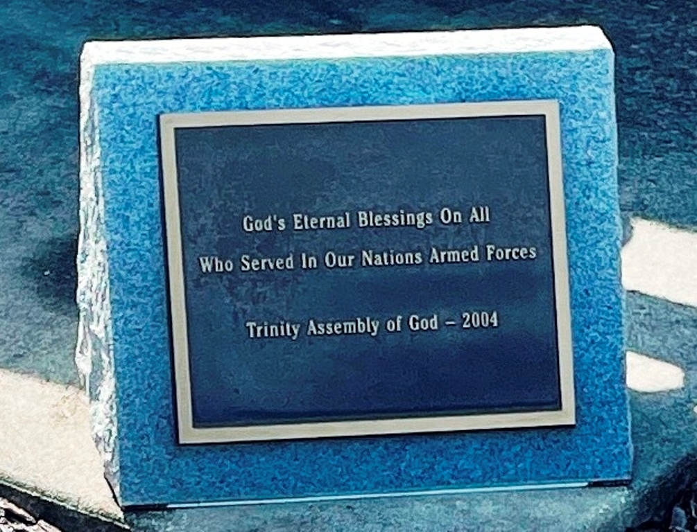 TRINITY ASSEMBLY OF GOD ARMED FORCES MEMORIAL