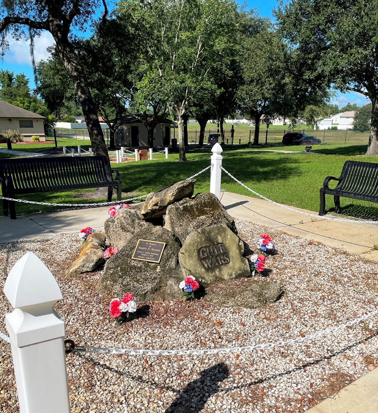 IN MEMORY OF ANGELO J. VACCARO WAR MEMORIAL