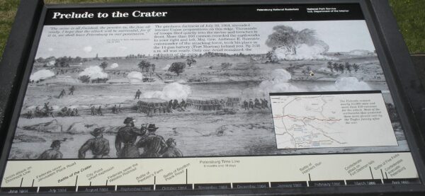 PRELUDE TO THE CRATER WAR MEMORIAL PANEL