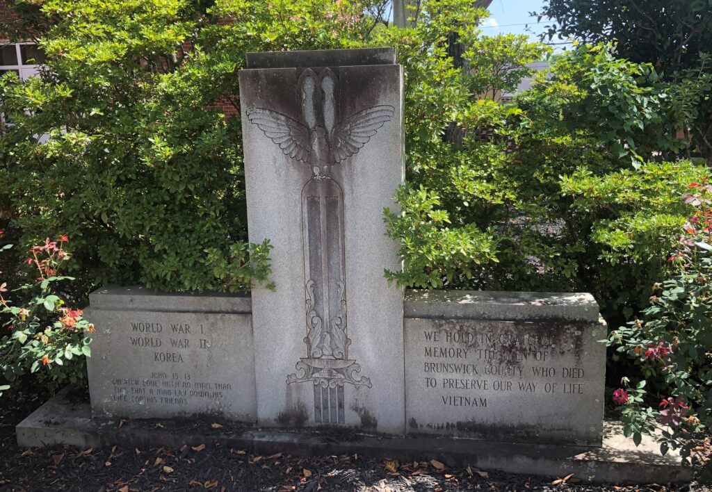 BRUNSWICK COUNTY SUPREME SACRIFICE WAR MEMORIAL