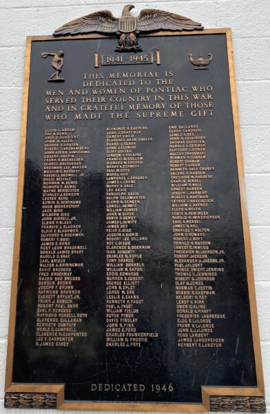 WISNER MEMORIAL STADIUM PLAQUE A