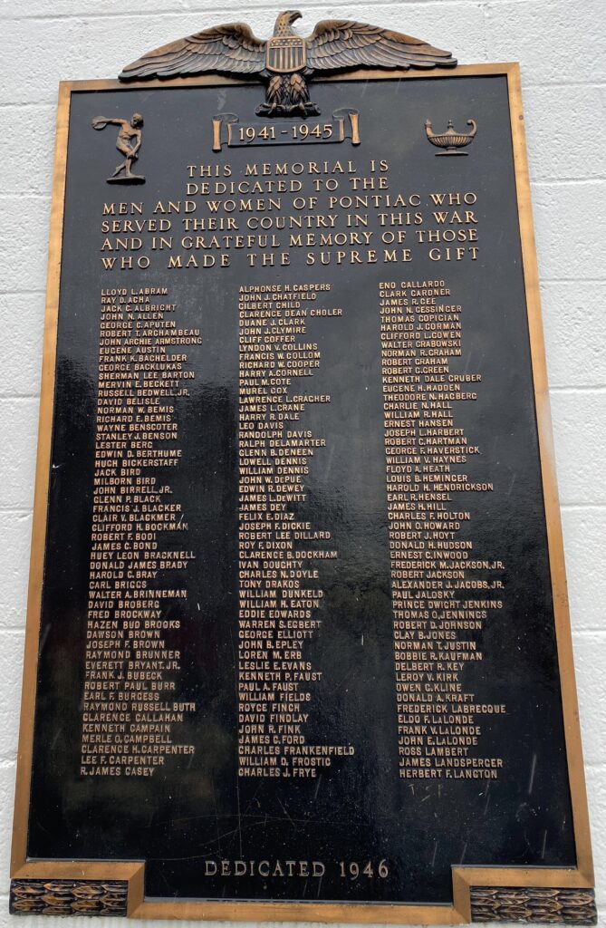 WISNER MEMORIAL STADIUM PLAQUE A