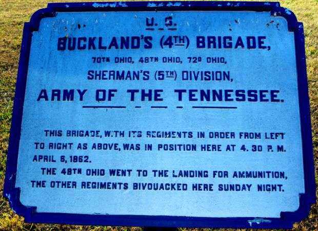 U.S. BUCKLAND’S 4TH BRIGADE MEMORIAL PLAQUE III