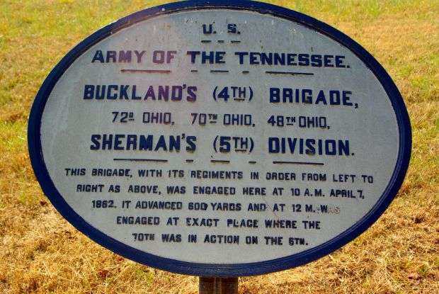 U.S. BUCKLAND’S 4TH BRIGADE MEMORIAL PLAQUE I