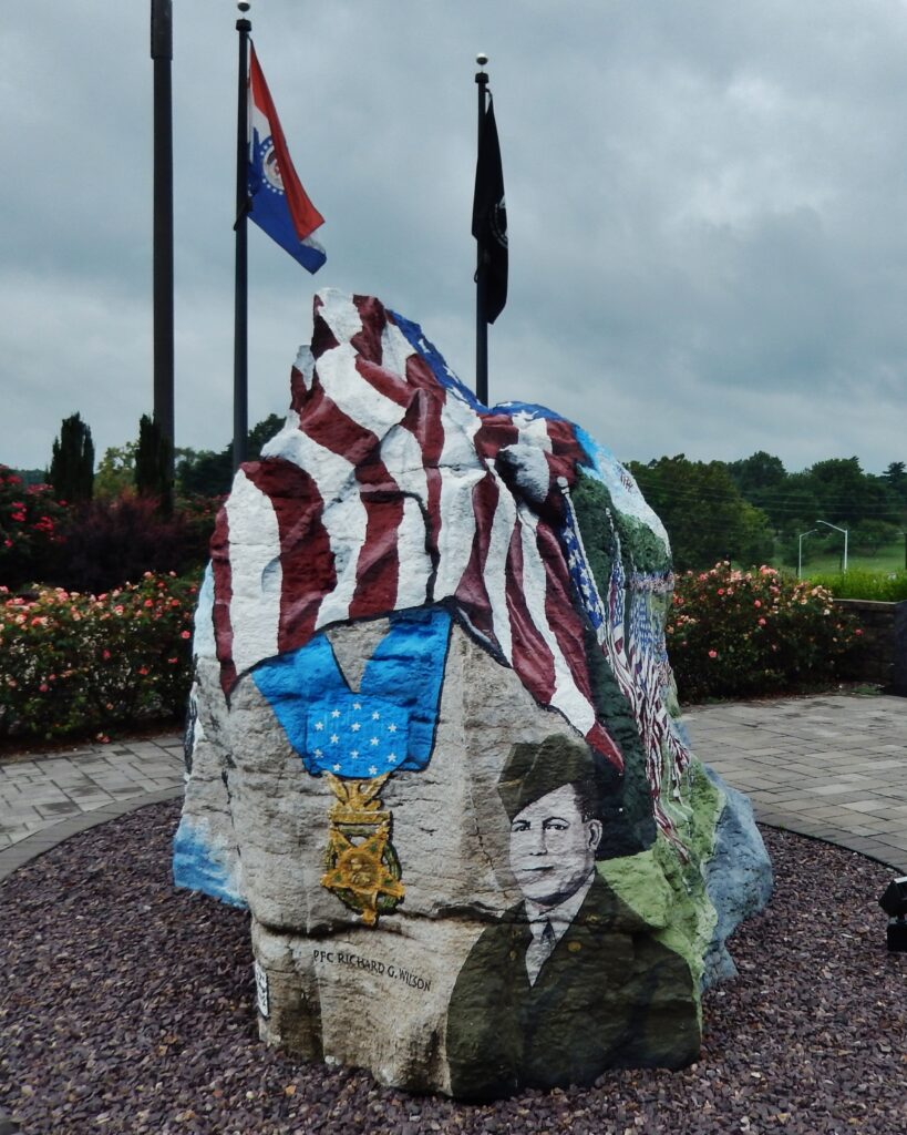 CAPE GIRARDEAU FREEDOM ROCK VETERANS MEMORIAL SIDE B