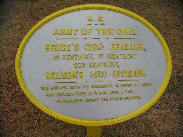 U.S. BRUCE’S 22D BRIGADE MEMORIAL PLAQUE I