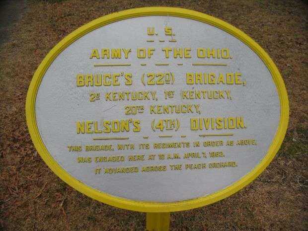 U.S. BRUCE’S 22D BRIGADE MEMORIAL PLAQUE I