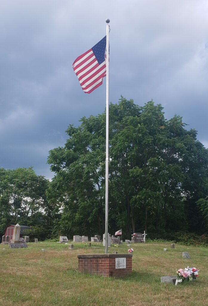 TO THE GLORY OF GOD WAR MEMORIAL FLAGPOLE