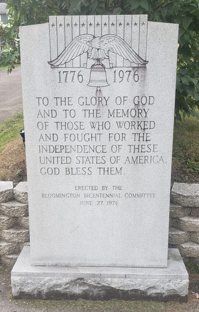 1776 1976 GLORY OF GOD MEMORIAL