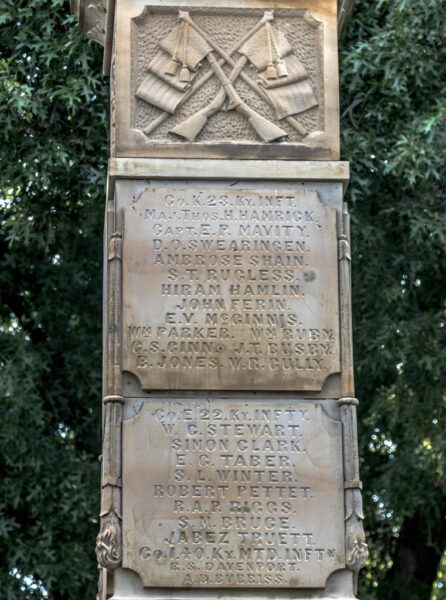 LEWIS COUNTY CIVIL WAR MEMORIAL HONOR ROLL