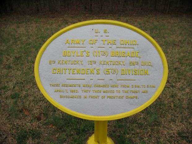 U.S. BOYLE’S 11TH BRIGADE MEMORIAL PLAQUE I