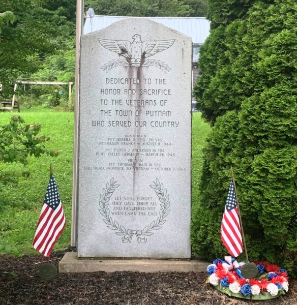 TOWN OF PUTNAM VETERANS MEMORIAL
