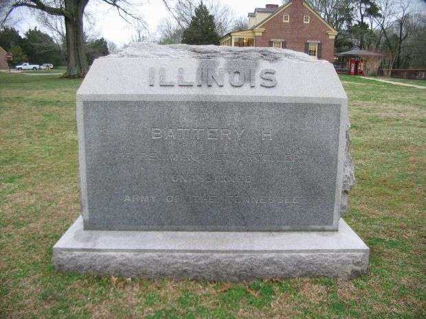 BATTERY H, 1ST ILLINOIS LIGHT ARTILLERY MEMORIAL