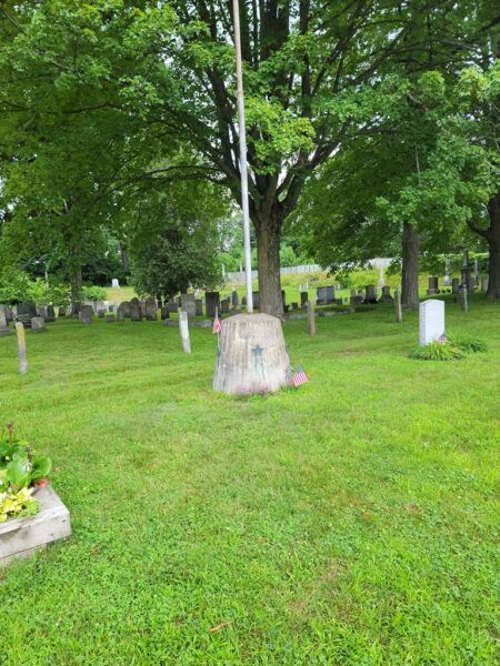 WINDSOR VETERANS MEMORIAL FLAGPOLE BASE
