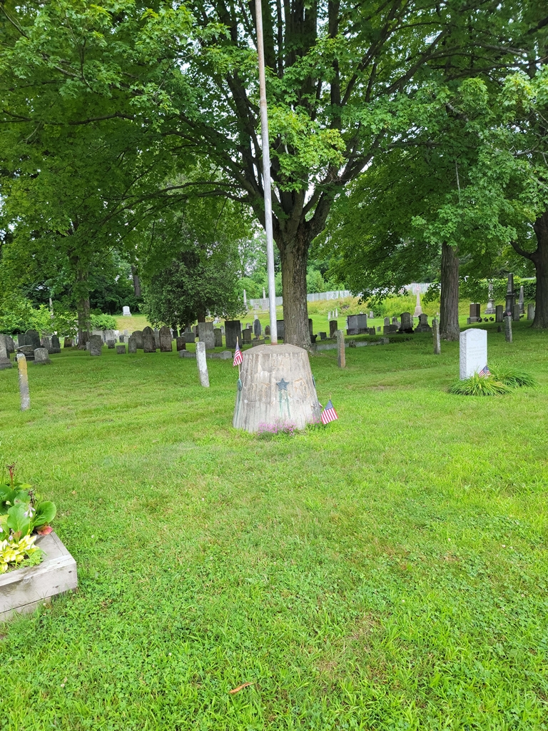 WINDSOR VETERANS MEMORIAL FLAGPOLE BASE