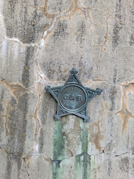 WINDSOR VETERANS MEMORIAL FLAGPOLE BASE SIDE C