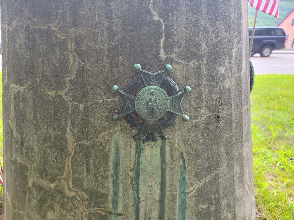 WINDSOR VETERANS MEMORIAL FLAGPOLE BASE SIDE B