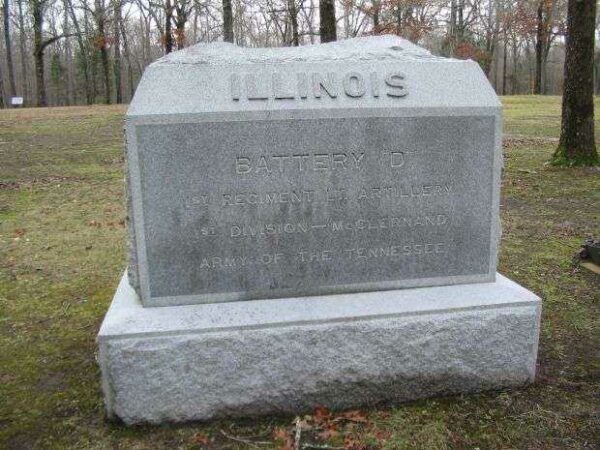 BATTERY D, 1ST ILLINOIS LIGHT ARTILLERY MEMORIAL