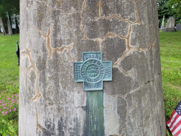 WINDSOR VETERANS MEMORIAL FLAGPOLE BASE SIDE A